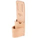 A tan leather holster with a Unger logo on it.