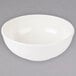 A white Thunder Group melamine pho noodle bowl.