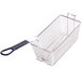 Anets A4500310 13 1/4 inch x 8 1/2 inch x 5 3/4 inch Twin Fryer Basket with Front Hook