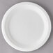 Eco Products EP-P013 9 inch Round White Compostable Sugarcane Plate - 500/Case
