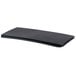 A black rectangular top and bottom panel set.