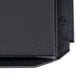 a close-up of a black surface