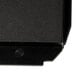 A black plastic top and bottom panel set for a Carlisle CC2036 cart.