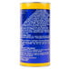 A close-up of a blue and yellow Pitco Allshine cleanser can with white text.