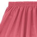 a close up of a pink shorts