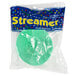 A roll of Fresh Mint Green streamer paper.