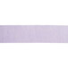 A close-up of a purple paper streamer