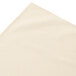 A white cloth with a fringe on the edge.