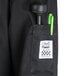a close up of a pen in a pocket