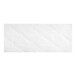 A white rectangular paper with a creased surface.