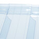 Clear plastic Curtron replacement strips for strip doors.