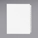 a white sheet of paper with black numbers