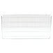 A metal grid Metro Super Erecta wire shelf on a white background.