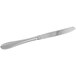 A Bon Chef stainless steel dinner knife with a solid handle.