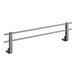 A metal bar with two metal rods on it.