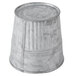 An American Metalcraft galvanized metal cup with French fries in it.