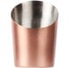 An American Metalcraft copper and silver french fry cup.