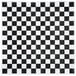 a black and white checkered pattern