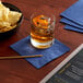 a menu on a table