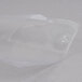 Menu Solutions clear plastic page protectors with 2 holes.