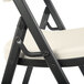 Lifetime 2803 Almond Contoured Folding Chair