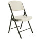 Lifetime 2803 Almond Contoured Folding Chair