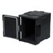 a black rectangular object with white border