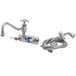 a close-up of a faucet