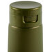 a green plastic container with a lid