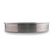 An American Metalcraft aluminum cake pan with straight sides.