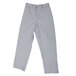 Chef Revival unisex houndstooth chef trousers with buttons on the side on a white background.