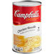 A 50 oz. can of Campbell's Chicken Noodle Soup with a red and white label.