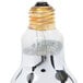 a close up of a light bulb