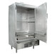 Town SM-36-R-STD Natural Gas Indoor 36 inch Galvanized Steel Smokehouse with Right Door Hinges - 75,000 BTU