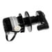 A black and silver Manitowoc Ice water pump with a wire attached.
