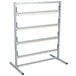 A Bulman metal tower rack with four shelves.