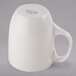 A Libbey ivory porcelain studio mug with a handle.