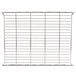 A metal grid shelf from Metro Erecta.