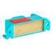 A blue rectangular US Range spark generator with a red label.