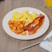 a plate of food on a table