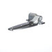 A large stainless steel Kason hinge.