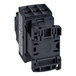 A black Henny Penny Square D contactor with a white label.