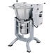 A Hobart 45 qt. vertical cutter mixer on a stand.