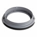 A circular metal flange with holes.