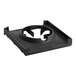 A black plastic American Range open burner plate with a hole in it.
