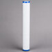 A white and blue Manitowoc Primary Tri-L Water Filter cartridge.