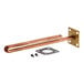 A copper heating element for a Hatco booster heater with screws and bolts.