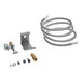 A Blodgett 55252 pilot kit with a coiled metal hose, mounting bracket, valve, and assorted fittings.
