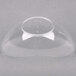 A clear plastic bowl with a clear lid.