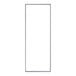 A white rectangular Traulsen gasket.